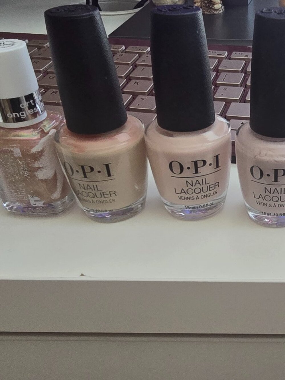 OPI Lot of 7 Nail Lacquer Polish Assorted Colors Brand New Full Size Bundle